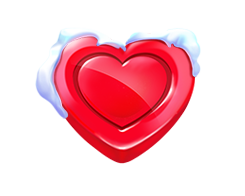 Sweet Bonanza Xmas Red Heart