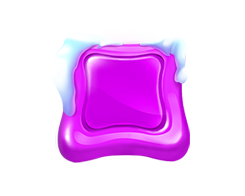 Sweet Bonanza Xmas Square Purple Candy